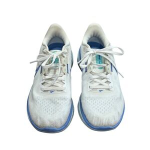 Nike Air Zoom Vomero 17 Womens Running Shoes White Blue FB8502-102 Size 6.5